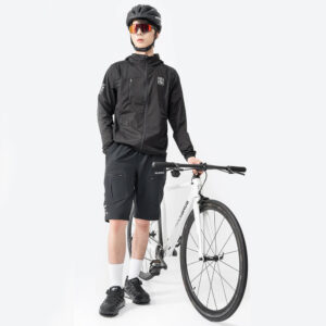 Rockbros TLWT002 ROAD TO SKY L Bicycle Windbreaker - Black - Image 7