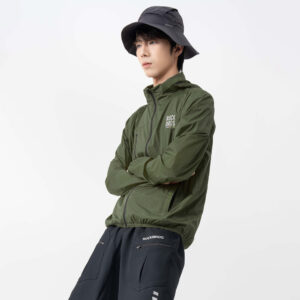 Rockbros TLWT002 ROAD TO SKY M Bicycle Windbreaker - Green - Image 3