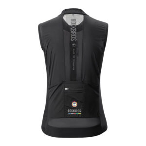 Rockbros TLMJ003 ROAD TO SKY women's lightweight breathable cycling vest M - black - Image 3