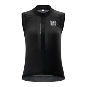 Rockbros TLMJ003 ROAD TO SKY Women's Lightweight Breathable Cycling Vest L - Black - Image 2