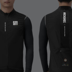 Rockbros TLMJ003-01 ROAD TO SKY men's lightweight breathable cycling vest S - black - Image 7