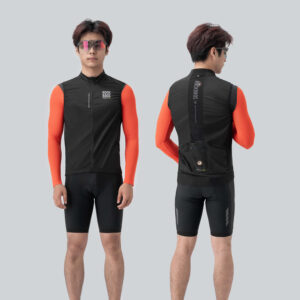 Rockbros TLMJ003-01 ROAD TO SKY men's lightweight breathable cycling vest M - black - Image 2