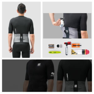 Rockbros 15220032001 ROAD TO SKY men's cycling jersey short sleeve L - black - Image 4