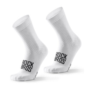 Rockbros 49210016001 ROAD TO SKY Cycling Socks 43-46 cm - White