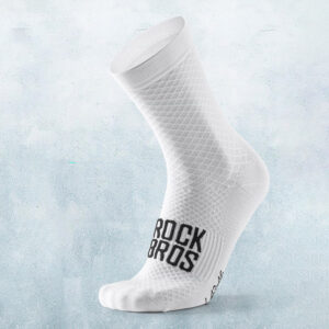 Rockbros 49210016001 ROAD TO SKY Cycling Socks 39-42 cm - White - Image 3