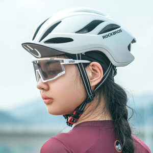 Rockbros SP258 ROAD TO SKY Photochromic Cycling Glasses - White - Image 3