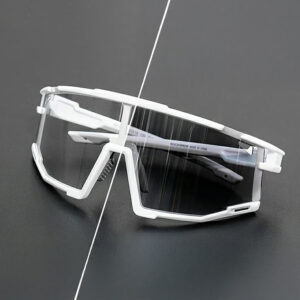 Rockbros SP258 ROAD TO SKY Photochromic Cycling Glasses - White - Image 7