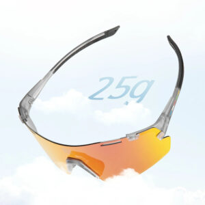 Rockbros SP338 ROAD TO SKY Cycling Glasses with Interchangeable Lenses - Gray - Image 5