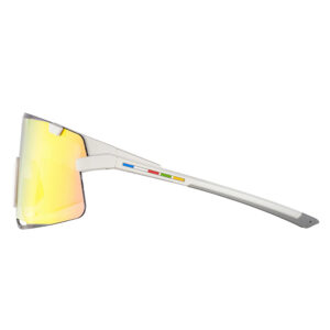 Rockbros SP338 ROAD TO SKY Cycling Glasses with Interchangeable Lenses - Cream - Image 3