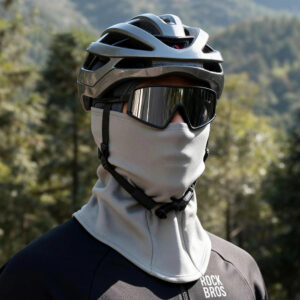 Rockbros LF25949 Elastic Velvet Balaclava - Gray - Image 3