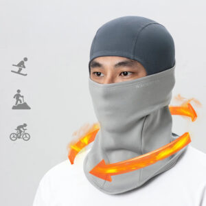 Rockbros LF25949 Elastic Velvet Balaclava - Gray - Image 5