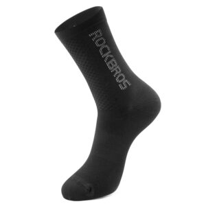 Rockbros 490067002 Reflective Cycling Socks S - Black - Image 2