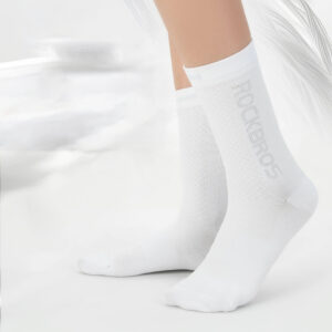 Rockbros 490067005 Reflective Cycling Socks S - White - Image 3