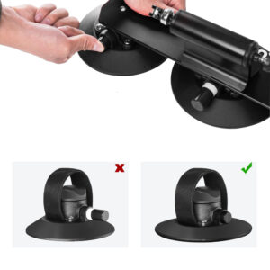 Rockbros XP1001 Roof Rack with Suction Cups for 1 Bike - Black - Image 3