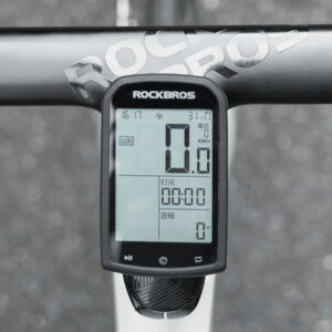 Rockbros WT-2 Bike Computer Holder with AirTag Space - Black - Image 5