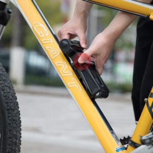 Rockbros LFCXR0085 Folding Bike Lock with Combination - Black - Image 7