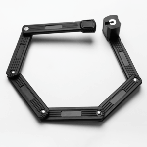 Rockbros LKXR2006 Folding Bike Lock with Key - Black - Image 9