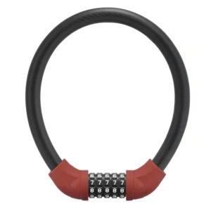 Rockbros RKS570-RD ​​bike lock – steel cable, code