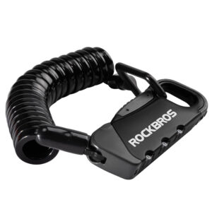 Rockbros RBK6N Combination Bike Lock - Black - Image 2