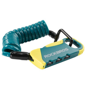 Rockbros RBK6N Combination Bike Lock - Turquoise - Image 2