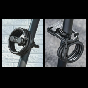 Rockbros RK242 Electric Scooter Lock - Black - Image 4