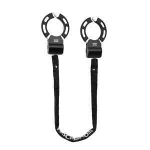 Rockbros 85922 Chain Lock for Scooters and Bikes - Black - Image 2