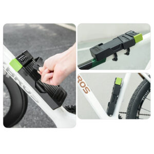 Rockbros 829 Folding Code Bike Lock - Black - Image 5