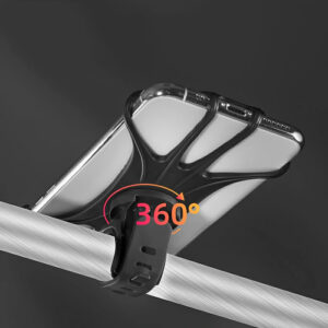 Rockbros LF436 Handlebar Clamp Phone Holder – Black - Image 6