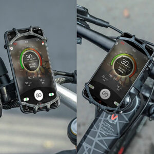 Rockbros LF436 Handlebar Clamp Phone Holder – Black - Image 9