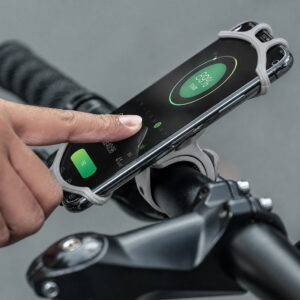 Rockbros LF436 Handlebar Clamp Phone Holder - Gray - Image 5