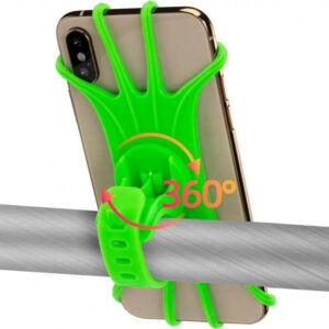 Rockbros LF436 Handlebar Clamp Phone Holder - Green - Image 3