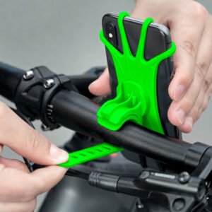 Rockbros LF436 Handlebar Clamp Phone Holder - Green - Image 4