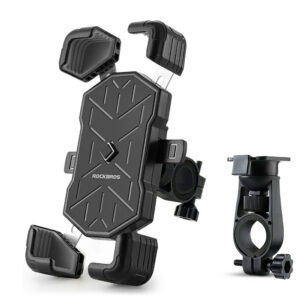 Rockbros HW-117 Handlebar Clamp Phone Holder - Black and Gray