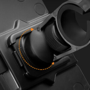 Rockbros HW-117 Handlebar Clamp Phone Holder - Black and Gray - Image 3