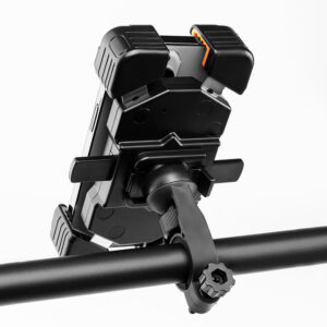Rockbros HW-117 Handlebar Clamp Phone Holder - Black and Orange - Image 9