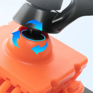 Rockbros HW-87 Magnetic Waterproof Phone Holder - Black - Image 5