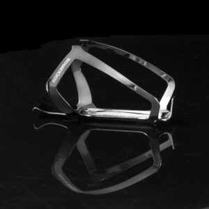 Rockbros RKL02 Aluminum Bottle Cage - Black and Silver - Image 5