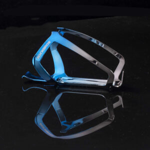 Rockbros RKL02 Aluminum Bottle Cage - Blue and Silver - Image 5
