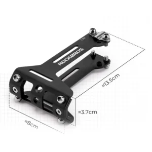 Rockbros 31210003001 Bottle Cage Adapter for Aluminum Saddle - Black - Image 3