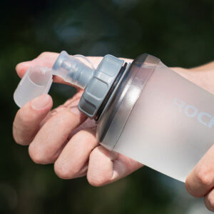 Rockbros 350017001 soft flask running water bottle 500 ml - white - Image 4