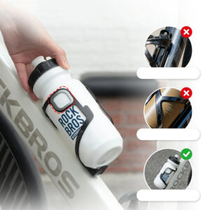 Rockbros BBC2504 Ultralight Aluminum Bottle Cage - Black - Image 6