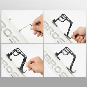 Rockbros BBC2504 Ultralight Aluminum Bottle Cage - Black - Image 7