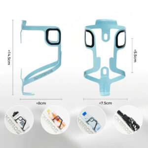 Rockbros BBC2504 Ultralight Aluminum Bottle Cage - Blue - Image 3