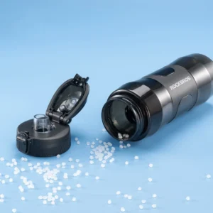 Rockbros S550H-1 700 ml Thermal Bottle with Magnetic Holder and Mounting Strap - Black - Image 5