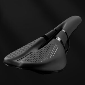 Rockbros 8182 city bicycle saddle, comfortable, anatomical - black - Image 2