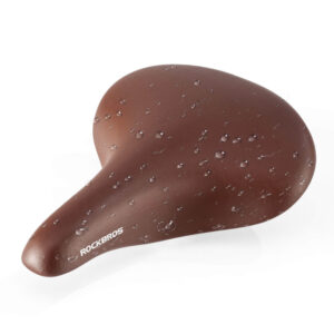 Rockbros 6800S retro comfort bicycle saddle - brown - Image 4