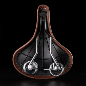 Rockbros 6800S retro comfort bicycle saddle - brown - Image 5
