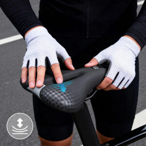 Rockbros 6876 comfortable ergonomic bicycle saddle - black - Image 6