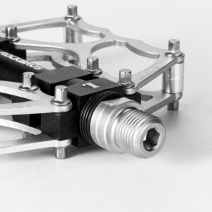 Rockbros JT201012LS 2010-12L Aluminum Platform Bicycle Pedals - Silver - Image 5