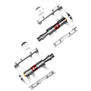 Rockbros JT410 4.10 4 Bearing Bicycle Pedals - Silver - Image 5